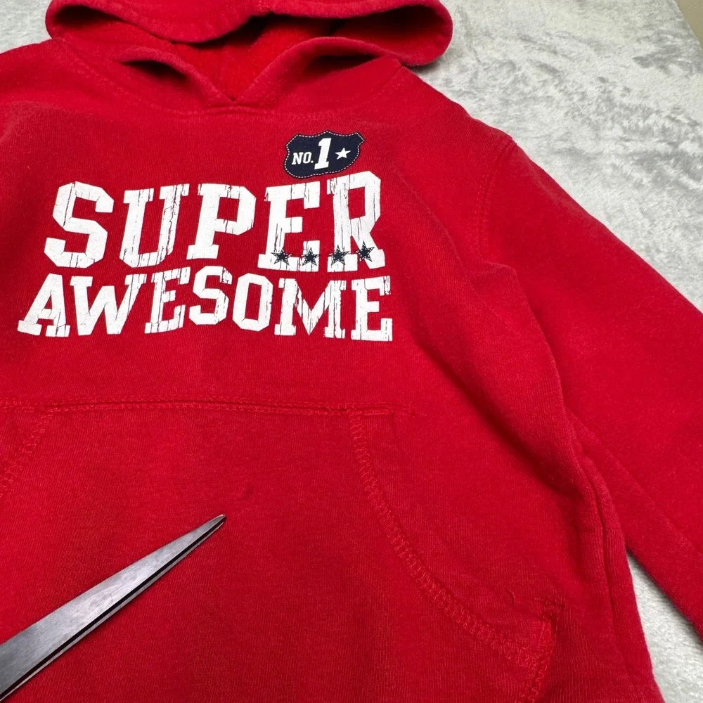 Carter's & Jumping Beans Toddler Hoodie‎ and Vest Bundle Red Blue Tan 24M 2T